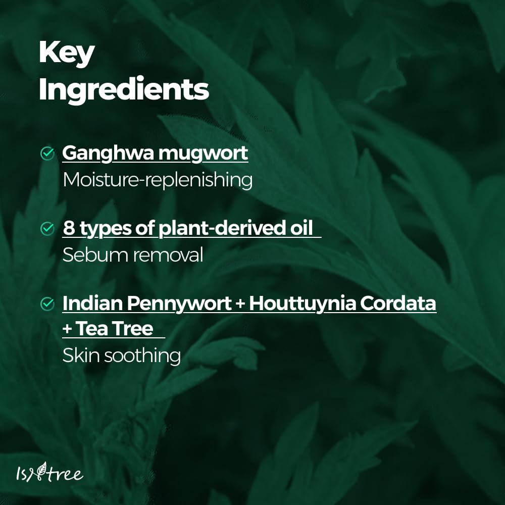 IsNtree Plant-derived oils nourish the skin blend for balanced hydration