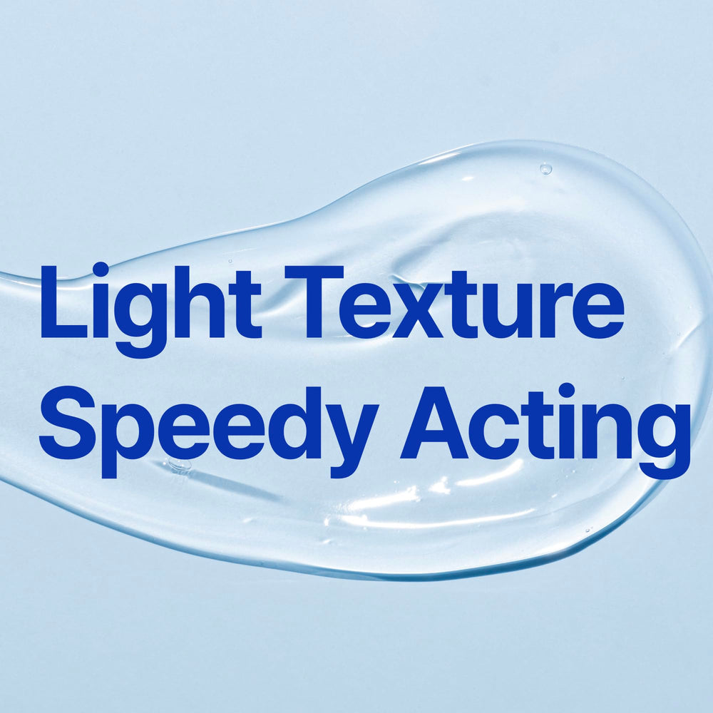 ISOI ACNI Dr. 1st Speedy Gel Cream on hand for light, quick application.