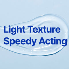ISOI ACNI Dr. 1st Speedy Gel Cream on hand for light, quick application.
