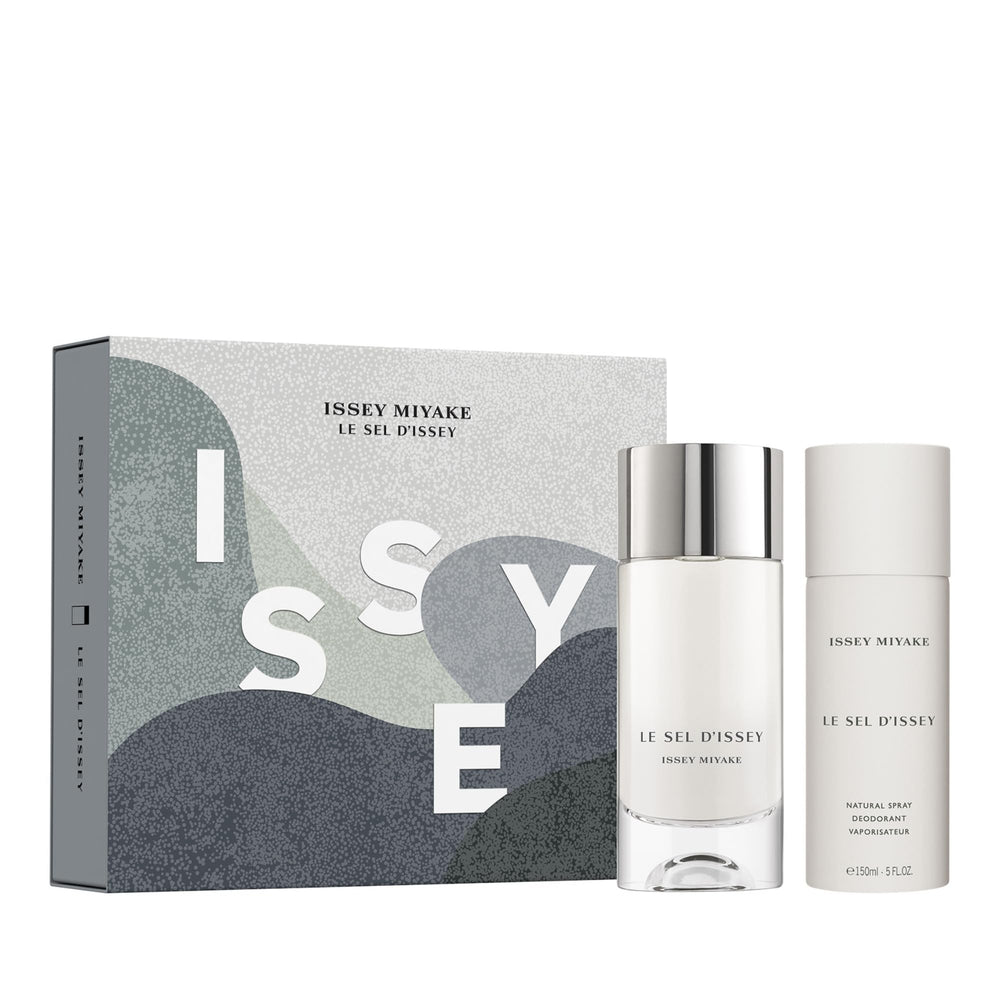Issey Miyake Le Sel EDT bottle showing crisp sea-salt freshness for daily wear.