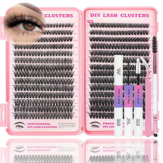 ISTGIFT Lash Clusters Kit contents for easy at-home styling.