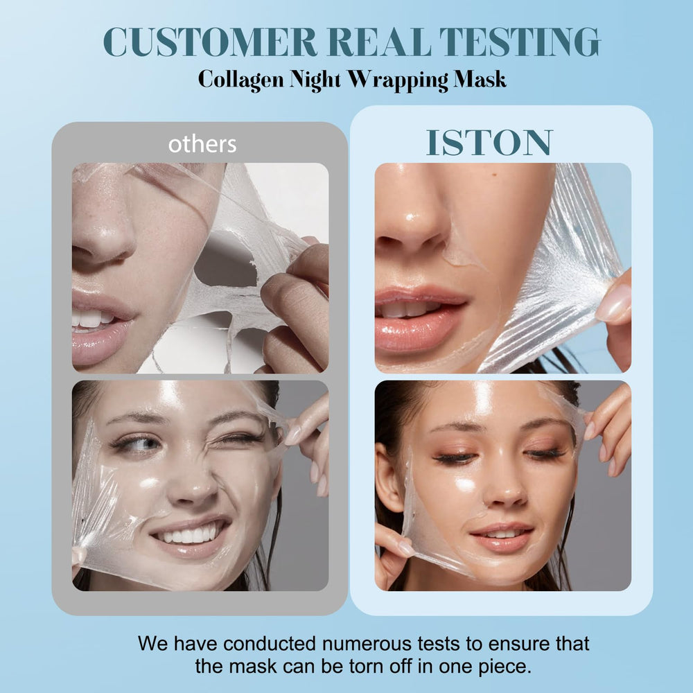 ISTON Collagen Night Wrapping Mask suitable for sensitive skin types
