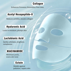 ISTON Five Hyaluronic Acids Complex image highlights potential for skin plumpness.