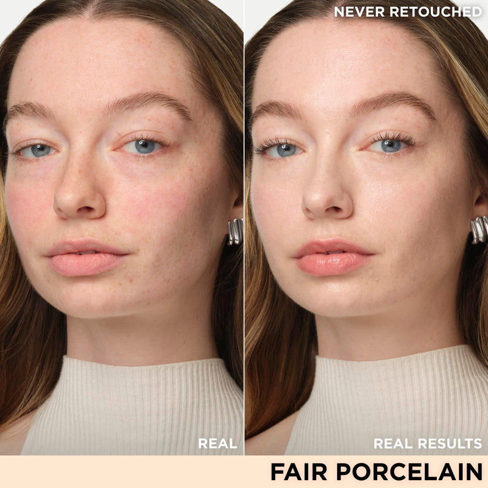 IT Cosmetics CC+ Nude Glow pump demonstrates easy, mess-free application.