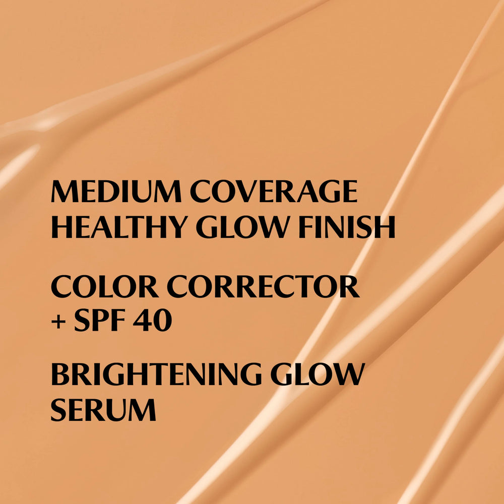 IT Cosmetics CC+ Nude Glow swatch on skin shows quick brightness and blendable coverage.