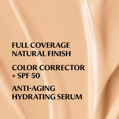 Application brush with IT Cosmetics CC+ Cream Travel highlights easy buff and blend.