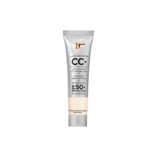 IT Cosmetics CC+ Cream Travel tube for easy, on-the-go coverage.
