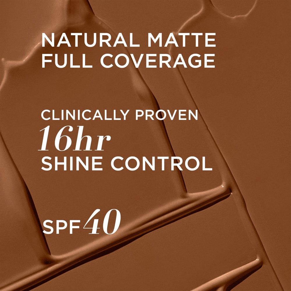 IT Cosmetics CC+ Cream Natural Matte Deep swatch reveals true color-correcting matte finish