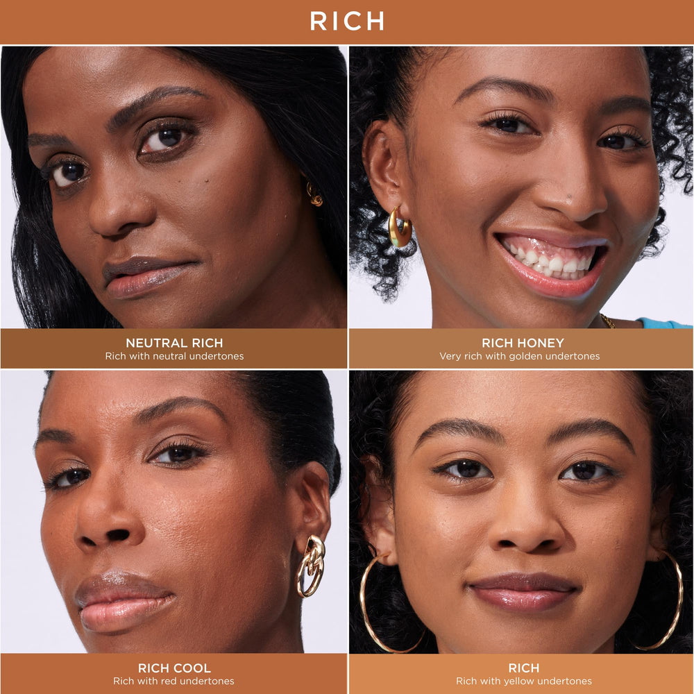 IT Cosmetics CC+ Natural Matte shine-control demo on forehead and T-zone.