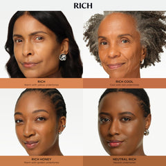 IT Cosmetics CC+ Cream Travel Rich Honey brush application for buildable coverage
