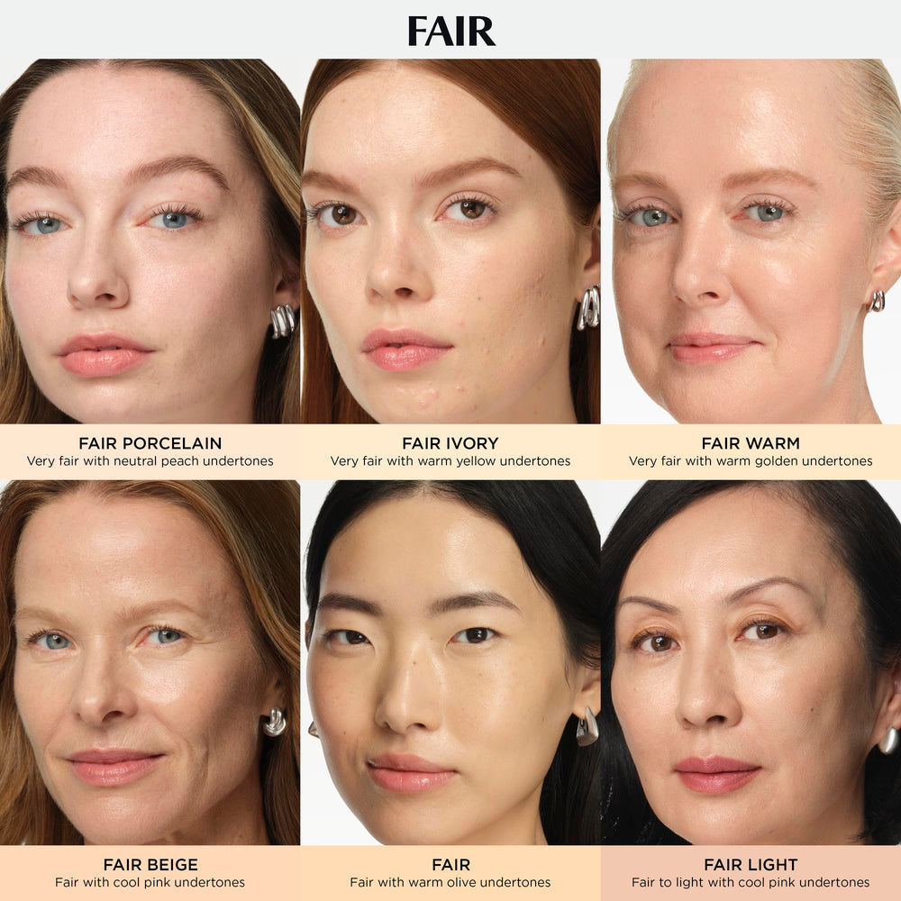 IT Cosmetics CC+ Nude Glow texture close-up shows smooth, hydrating skin tint