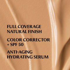 IT Cosmetics CC+ Cream Tan Warm skin swatch highlights color correction and even tone