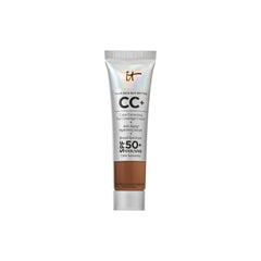 IT Cosmetics CC+ Cream Travel Neutral Rich bottle with pump for easy on the go application.
