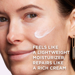 Texture close-up reveals a silky, non-greasy finish for confident layering.
