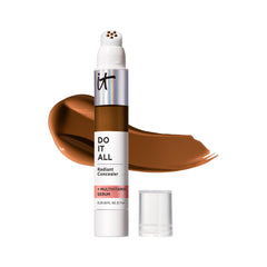 IT Cosmetics Do It All Radiant Concealer tube showing creaseless medium coverage and radiant finish