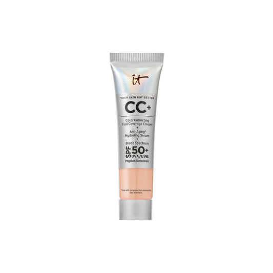 IT Cosmetics CC+ Cream Travel bottle with pump for easy application