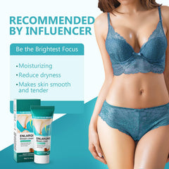 ITECFREELY Cream in use depicts gentle chest massage