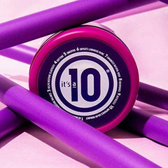 It's a 10 Miracle Hair Mask 8 oz application spread demonstrates easy smoothing.