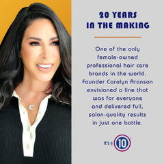 It's a 10 Miracle Leave-In Plus Keratin Spray ideal for travel