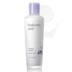 Its Skin Hyaluronic Acid Moisture Emulsion bottle front for deep hydration.