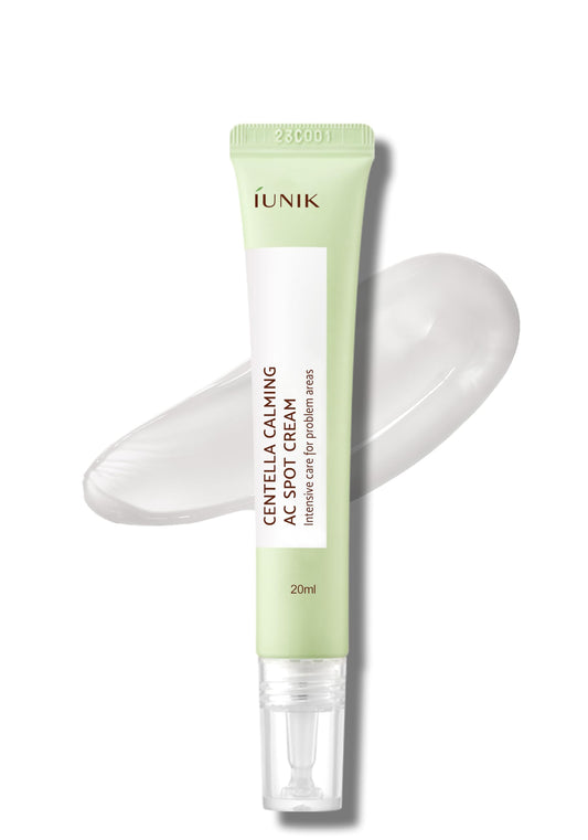 IUNIK 81% Centella gel bottle for calming spot care