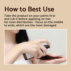 IUNIK packaging pump bottle highlighting easy, spill-free application