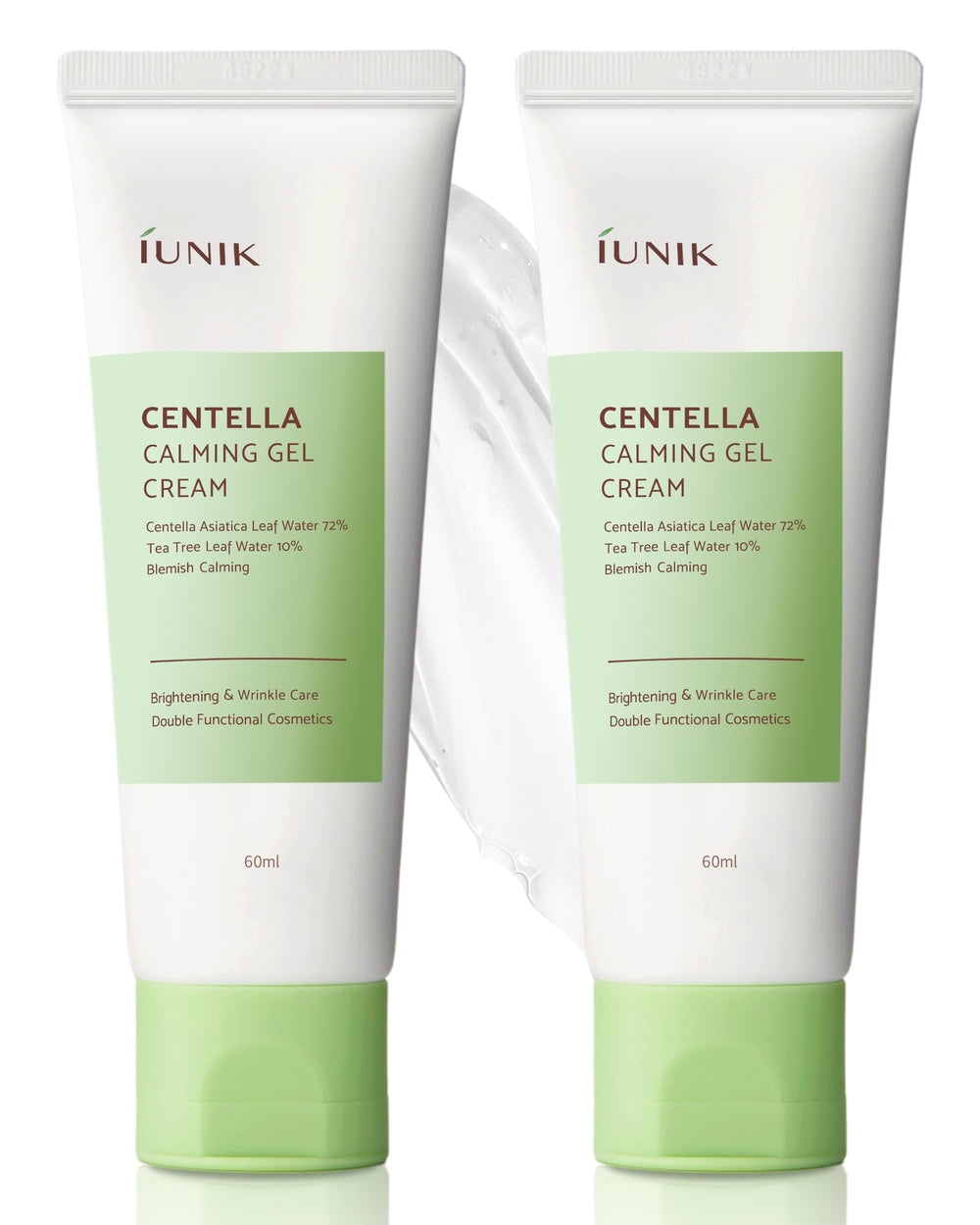 IUNIK Centella 70% Calming Gel Cream bottle soothing sensitive skin