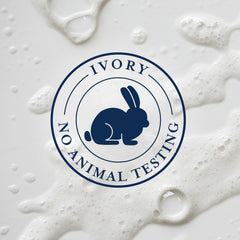Ivory ninety-nine-percent-pure seal communicates purity and quality