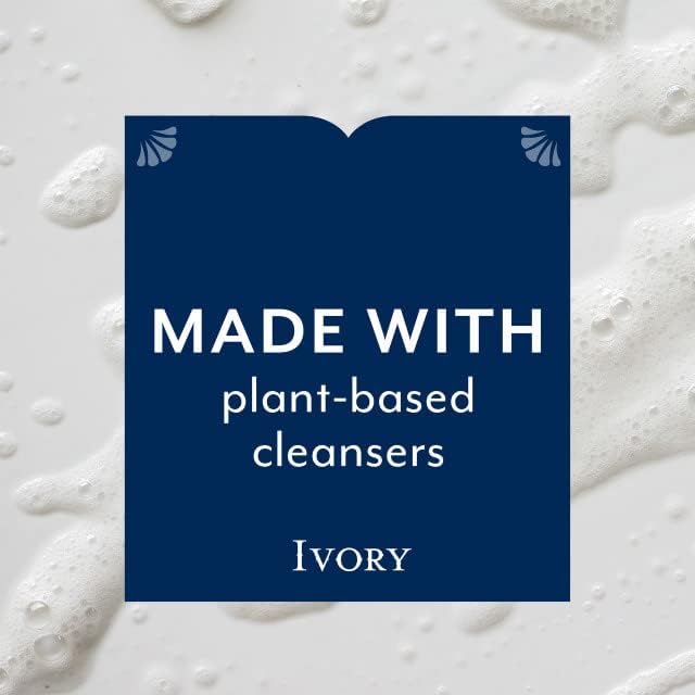 Ivory Aloe Scented Body Wash label closeup showing dye-free formula