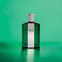 Izod Legacy Green packaging box suggests a gift-ready presentation