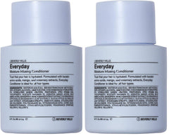 J Beverly Hills Blue Everyday Moisturizing Conditioner bottle front promoting keratin hydration