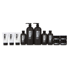 J Beverly Hills Men's Mint Shampoo scalp massage scene suggests a refreshed scalp.