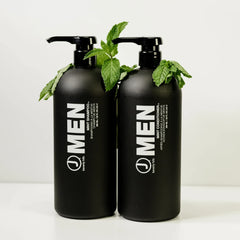 J Beverly Hills Mint Shampoo packaging close-up shows premium salon quality.
