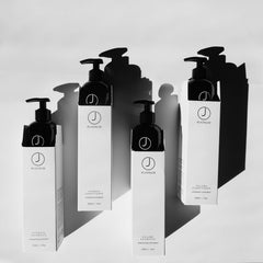 J Beverly Hills Platinum Volume Conditioner packaging seal emphasizes sulfate- and paraben-free care.