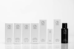 J Beverly Hills shampoo lather close-up emphasizing gentle cleansing