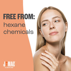 Hexane-free label reinforces safe extraction method for daily facial and body use.