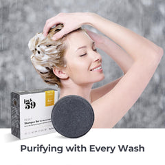 Jack59 handcrafted natural ingredients in shampoo bar