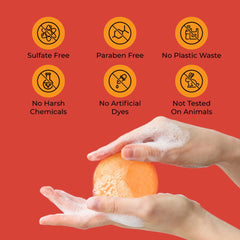 Jack59 bar shampoo delivers a gentle, foamy lather for kids during bath time.