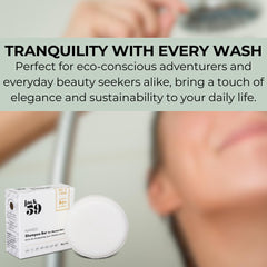 Jack59 bar shampoo packaged to reduce plastic waste for sustainable routines.