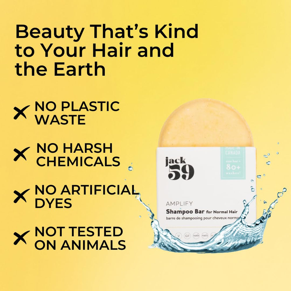 Jack59 travel-size shampoo bar shown for on-the-go use