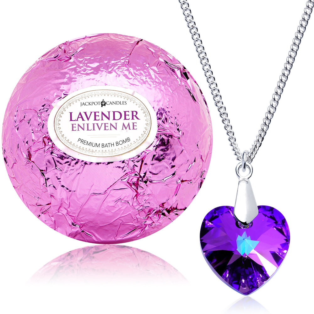 Jackpot Candles Enliven Me extra large 10 oz bath bomb for a pampering soak