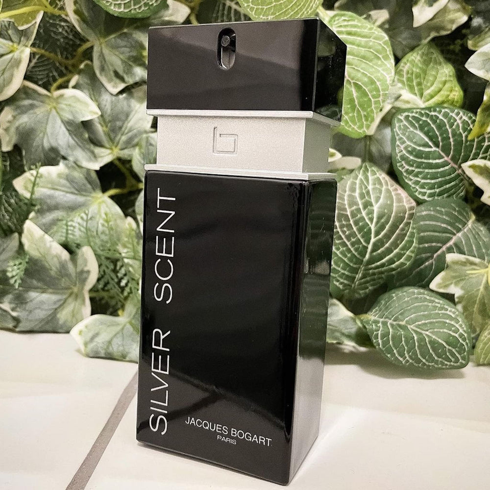 Jacques Bogart Silver Scent bottle pour, consistent spray option