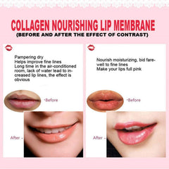 Jakuva after use lips look smoother and softer with moisture.