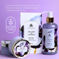 Jane & Bloom Bubble Bath bottle offering a luxurious, foamy soak