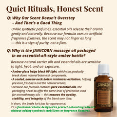 Janicorn oil enhances gua sha and facial roller gliding with ease