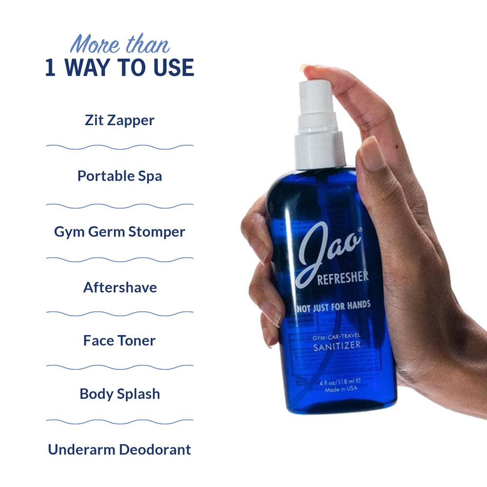 Jao Refresher aromatherapy scent enhances refreshing moments