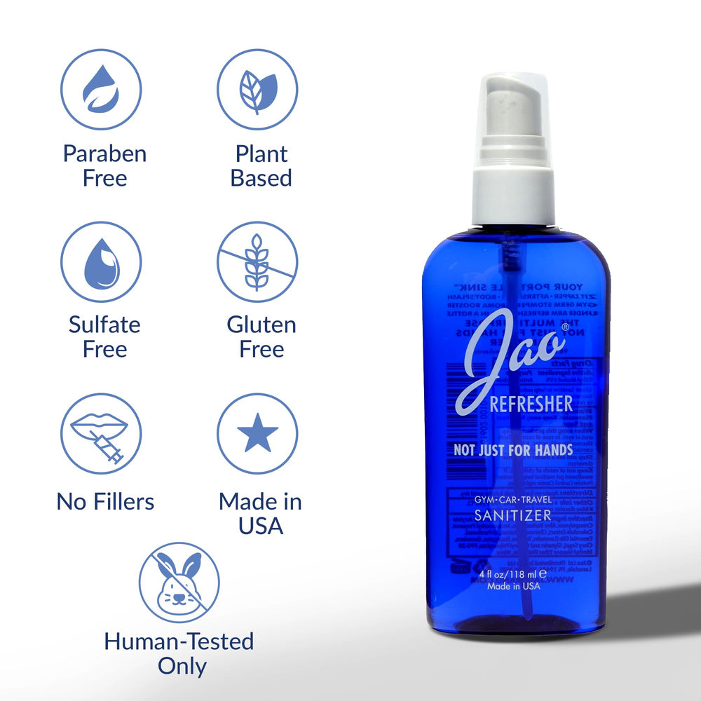 Jao Refresher travel essentials for compact, multi-use care on trips