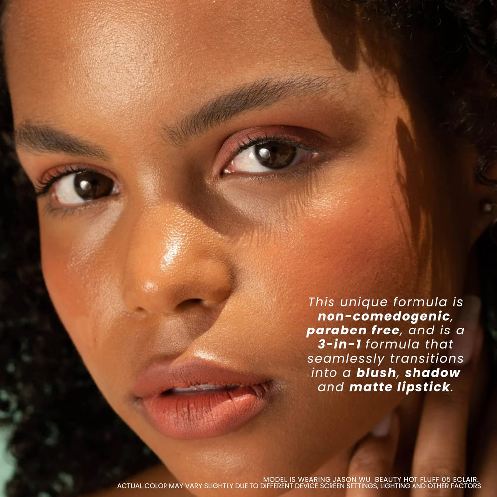 Jason Wu Hot Fluff blush-ready color adds a natural flush