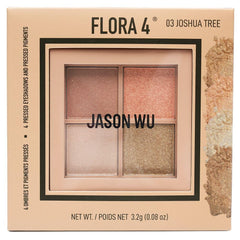 Jason Wu Flora 4 in-use with brush, showing buildable color and blending.