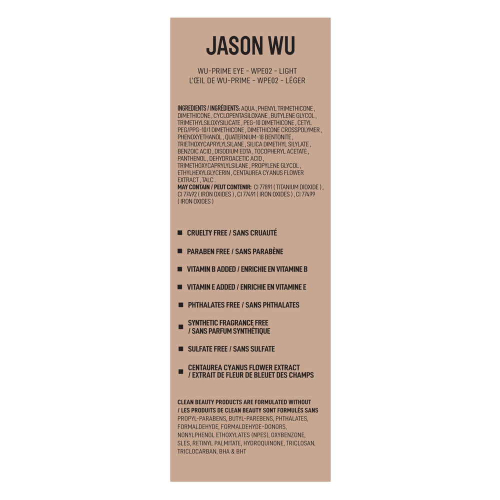 Jason Wu Wu Prime Eye application closeup shows crease-free, long-wearing prep.